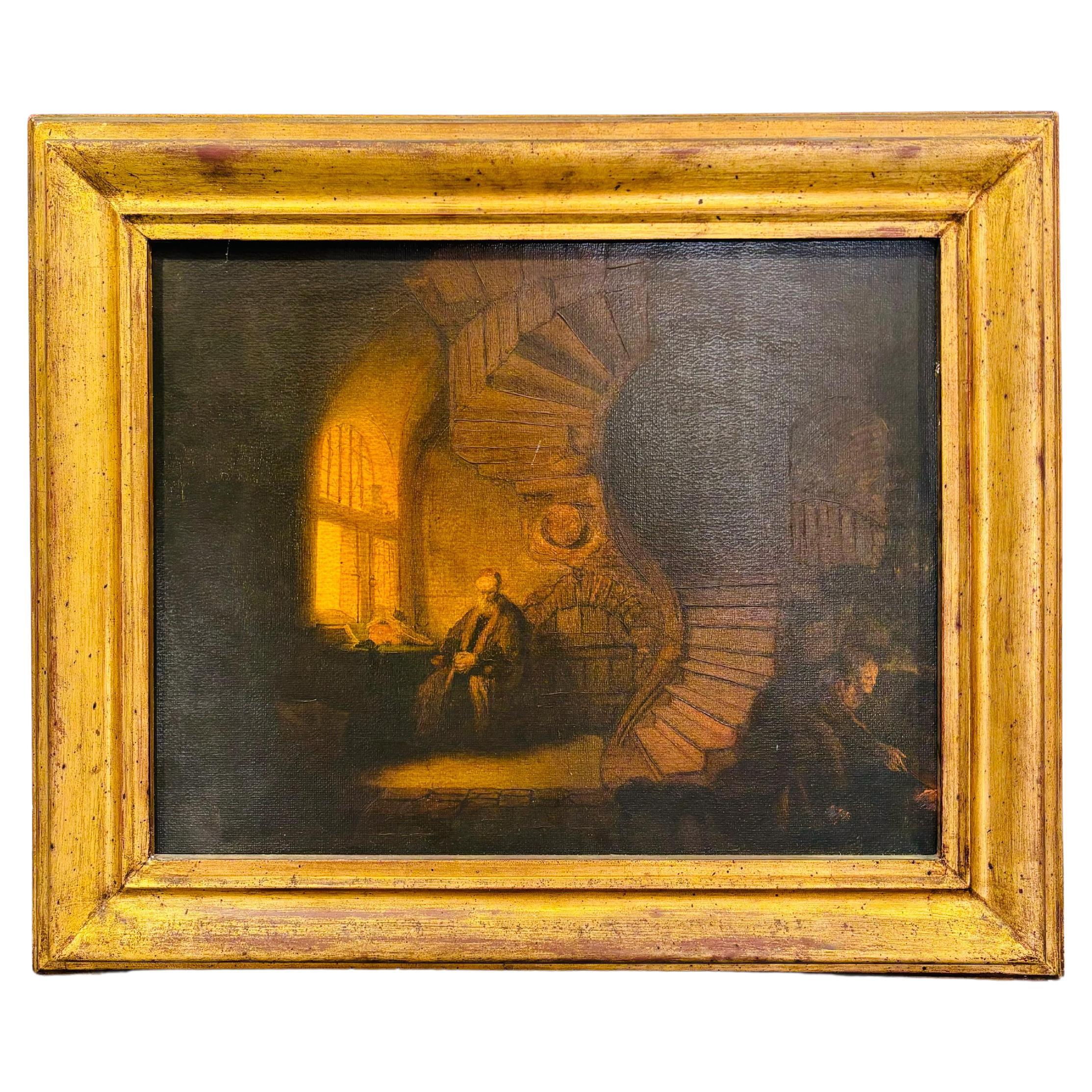 Rembrandt Van Rijn (1660-1669) Riproduzione  GHI.M.A Autorizzata