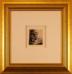 Rembrandt Van Rijn Christ and the Woman 1634 Etching Millenium Edition Framed