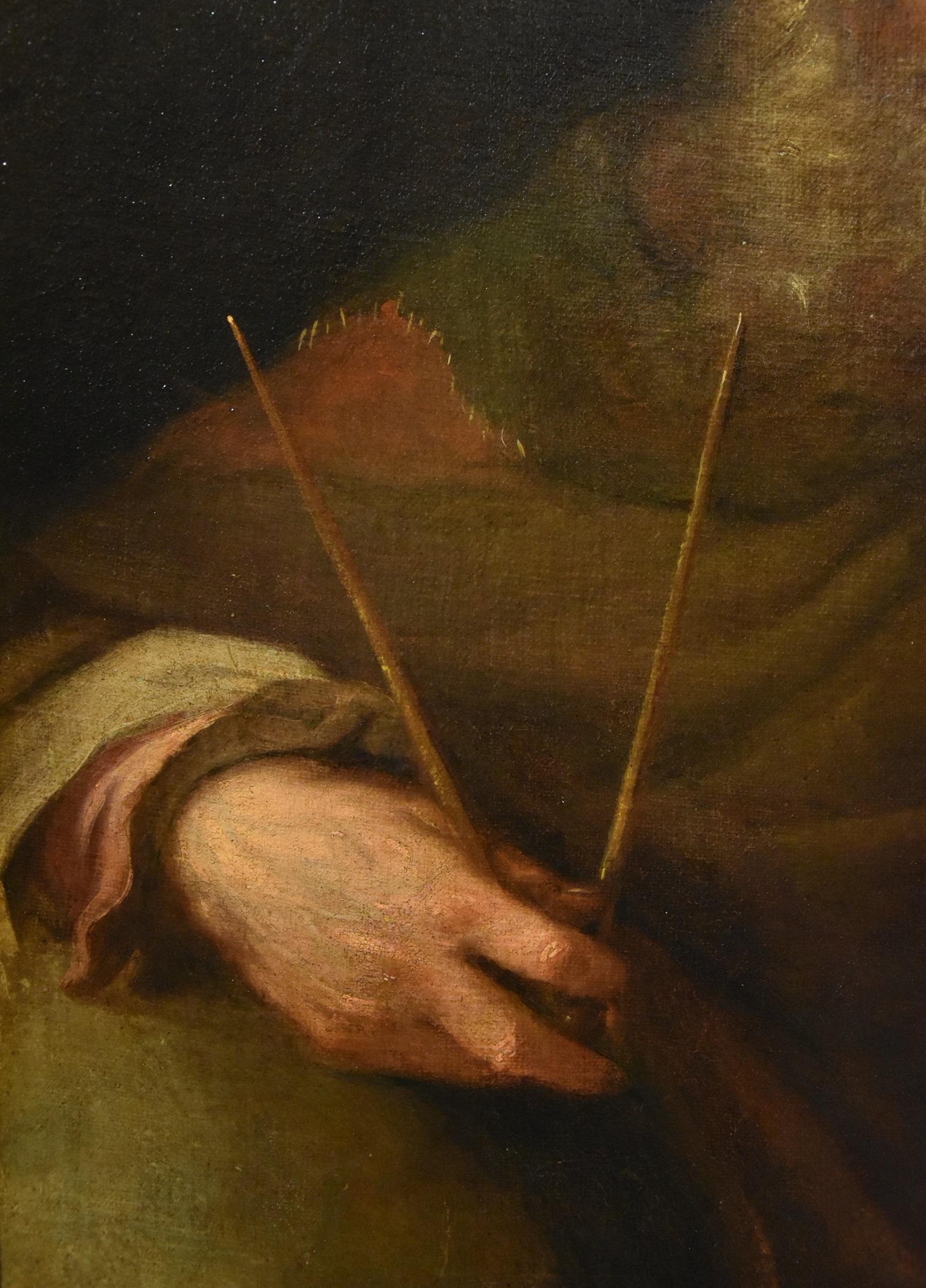 Philosopher Aristarchus Portrait Rembrandt Paint Oil on canvas Old master 17th 4