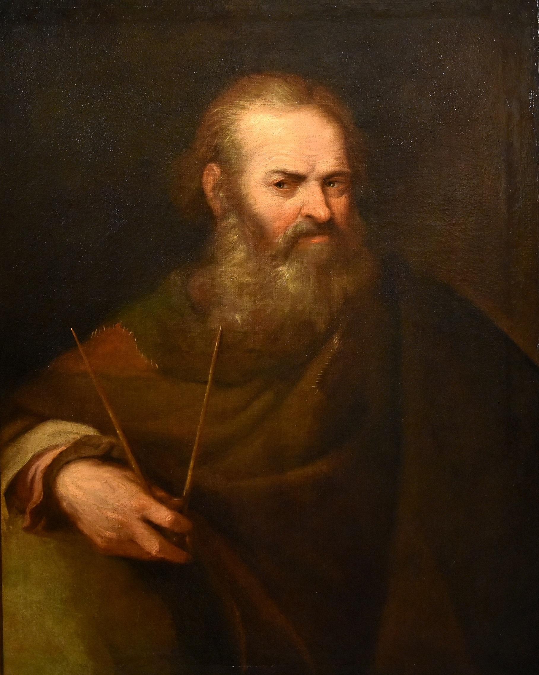 Circle of Rembrandt van Rijn (Leiden 1606 - Amsterdam 1669)
Portrait of the scholar Aristarchus of Samos (Samos 310 - 230 BC)

oil painting on canvas
cm. 90 x 70
In frame cm. 126.5 x 109

We present this intense portrait of the Greek philosopher