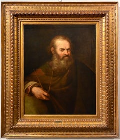 Philosopher Aristarchus Portrait Rembrandt Paint Oil on canvas Old master 17th 