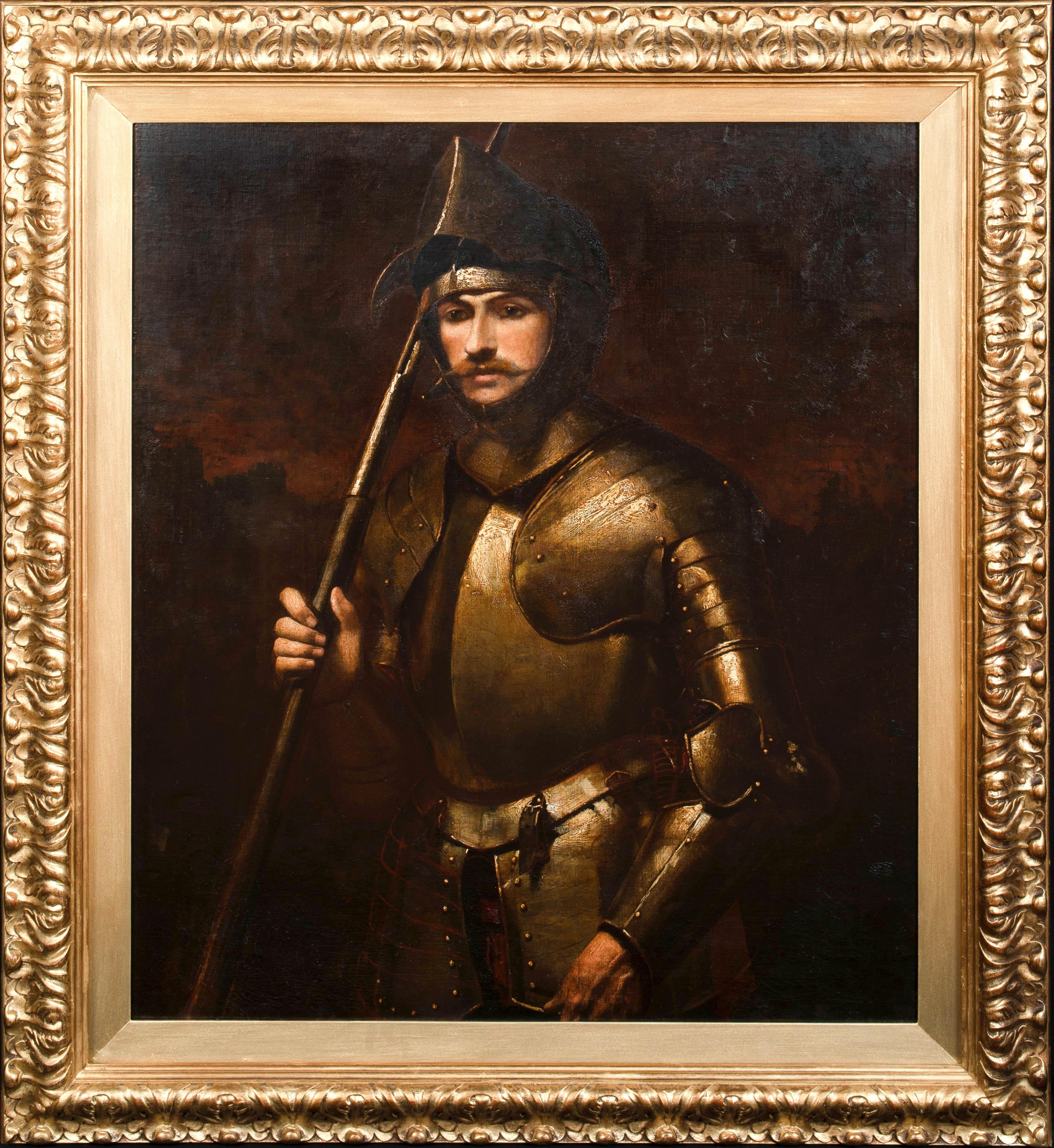 Rembrandt van Rijn Portrait Painting - Portrait Of A Knight, Traditionally Identified As Sir Henry Percy KG (1364–1403)