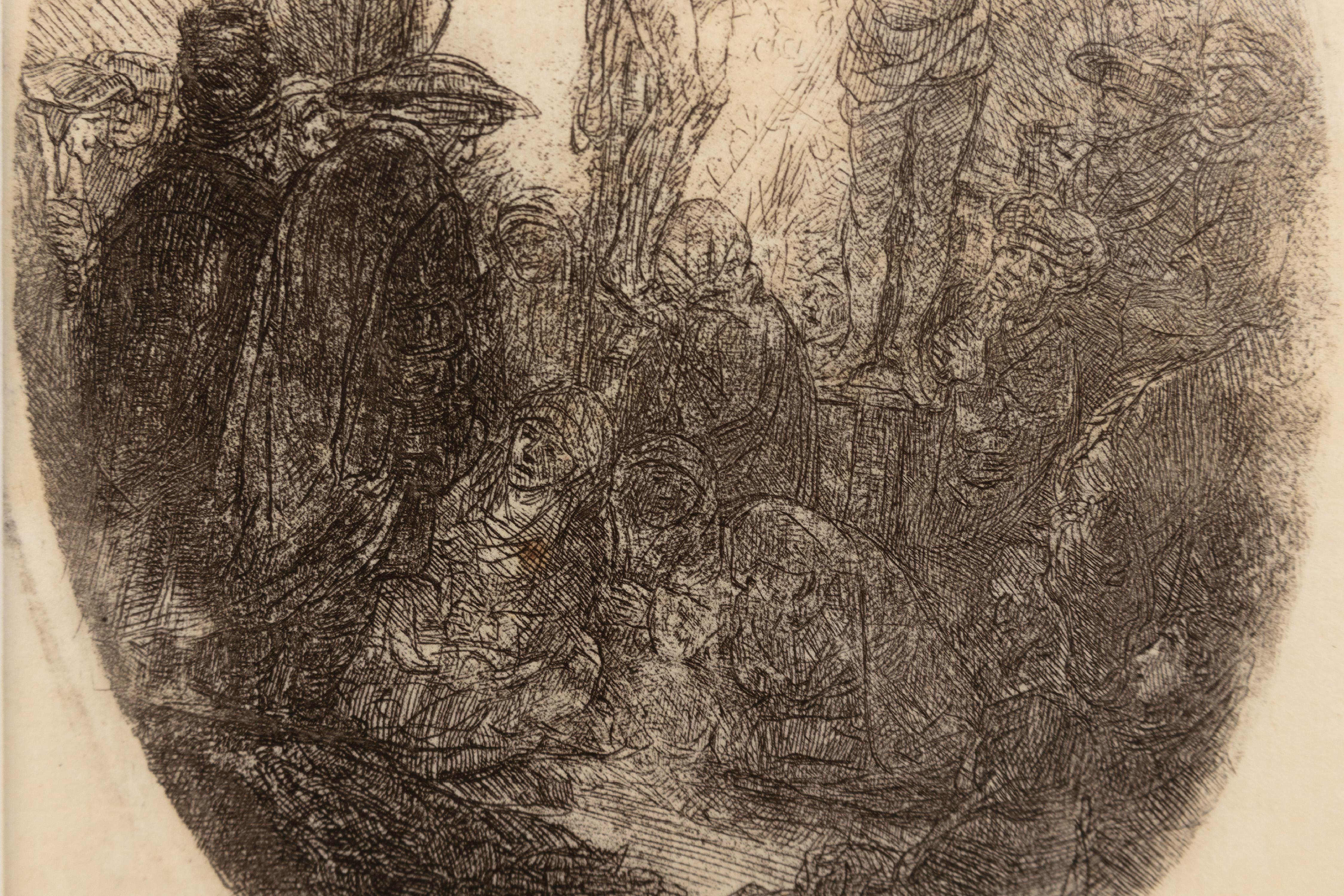 El grabado de Rembrandt 