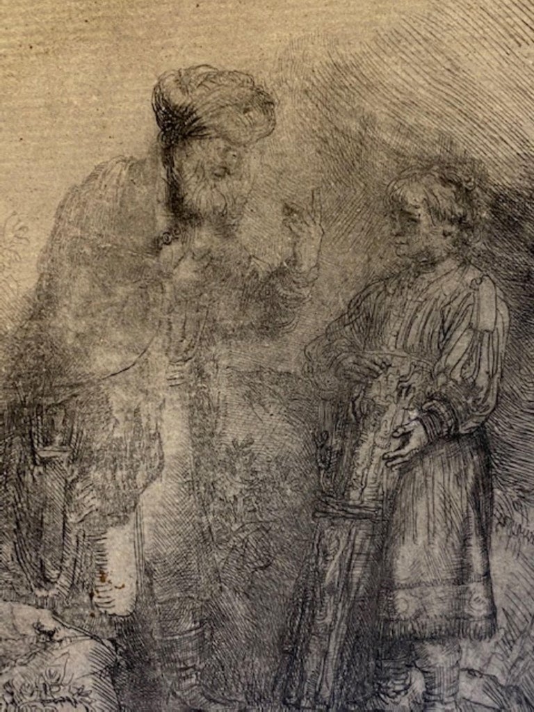 Rembrandt van Rijn Abraham and Isaac at 1stDibs rembrandt abraham