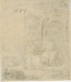 Christ and the Woman of Samaria Among Ruins by James Bretherton after Rembrandt