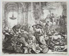 Christ Driving the Moneychangers aus der Tempte