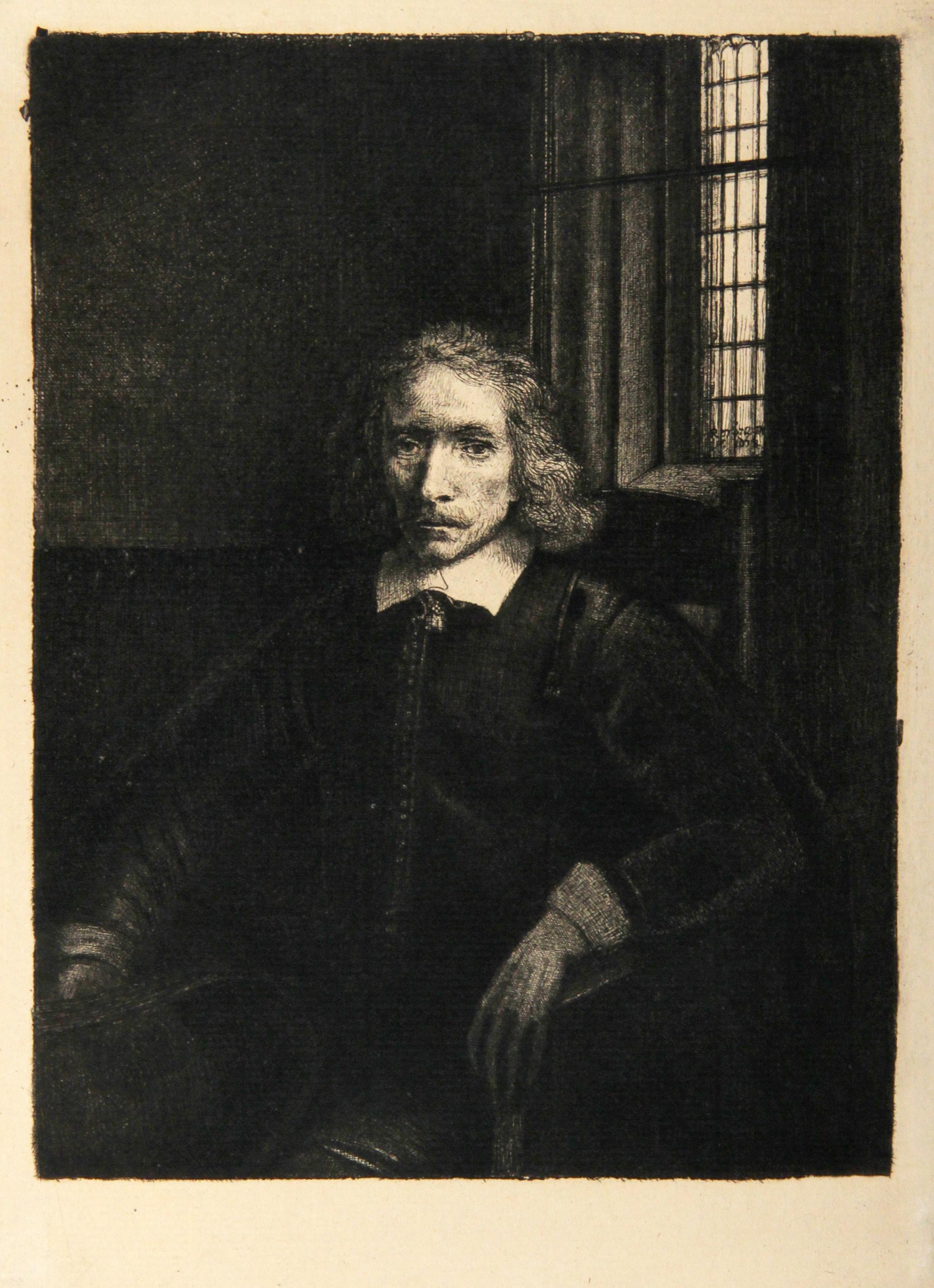 Artist: Rembrandt van Rijn, After by Amand Durand, Dutch (1606 - 1669) -  Haring_Le_Jeune (B275), Year: 1878 (of original 1655), Medium: Heliogravure, Size: 8.25  x 6.25 in. (20.96  x 15.88 cm), Printer: Amand Durand, Description: French Engraver