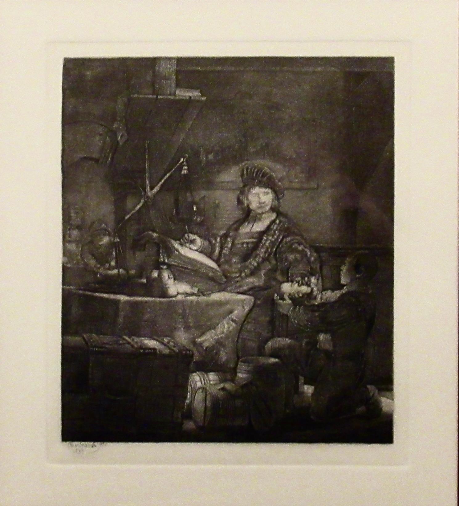 Jan Oytenbogaert – Print von Rembrandt van Rijn