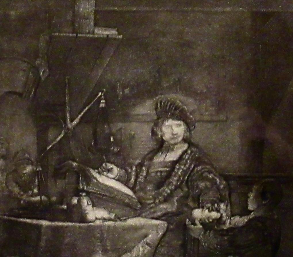 Jan Oytenbogaert (Schwarz), Figurative Print, von Rembrandt van Rijn