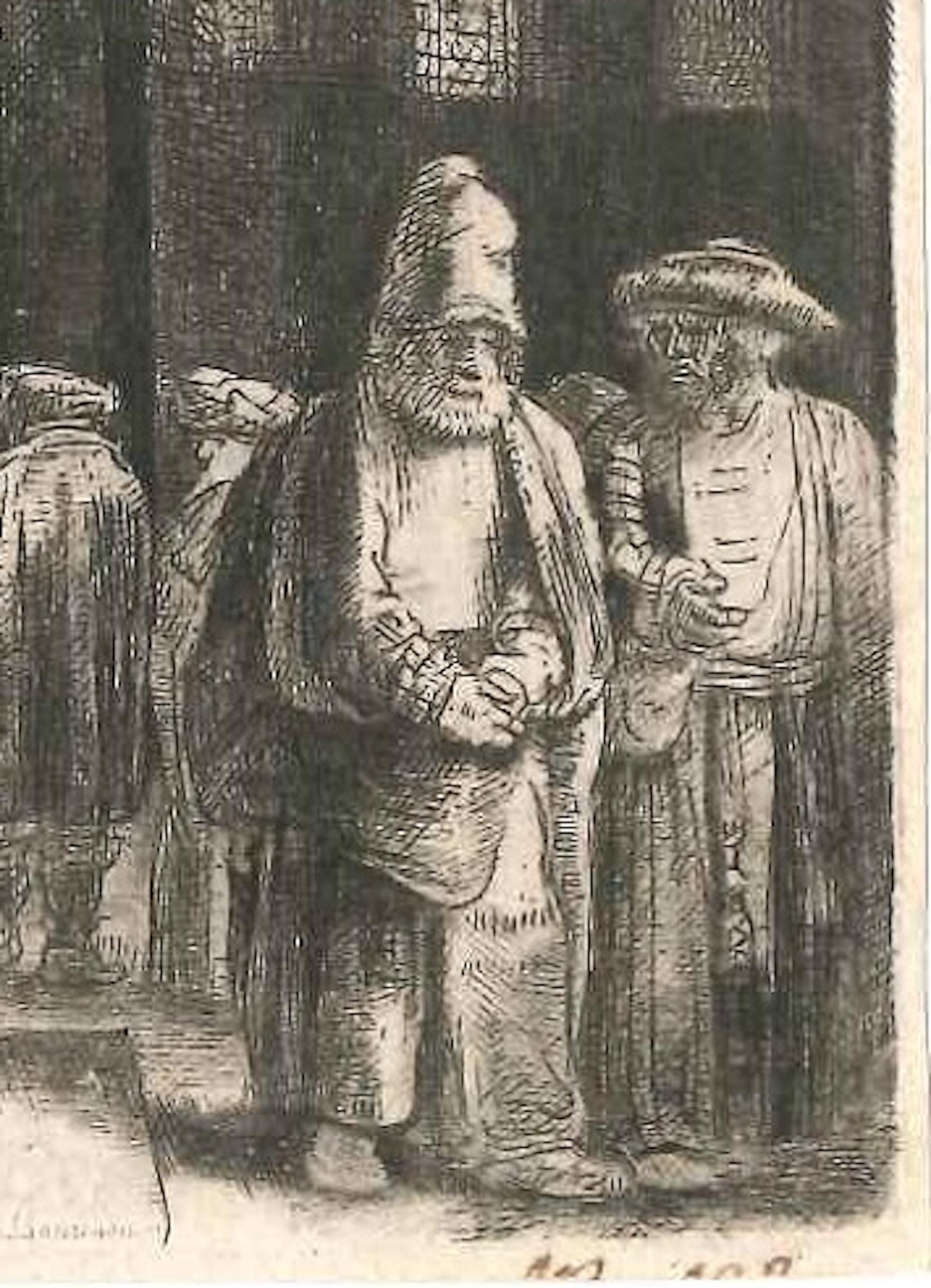 original rembrandt etchings for sale