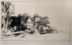 Antique Le Bouquet de Bois (B222), Heliogravure by Rembrandt van Rijn