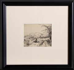 Antique Le Chasseur (B211), Heliogravure by Rembrandt van Rijn