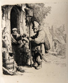 Le Marchand de Mort aux Rats (B121), Heliogravur von Rembrandt van Rijn