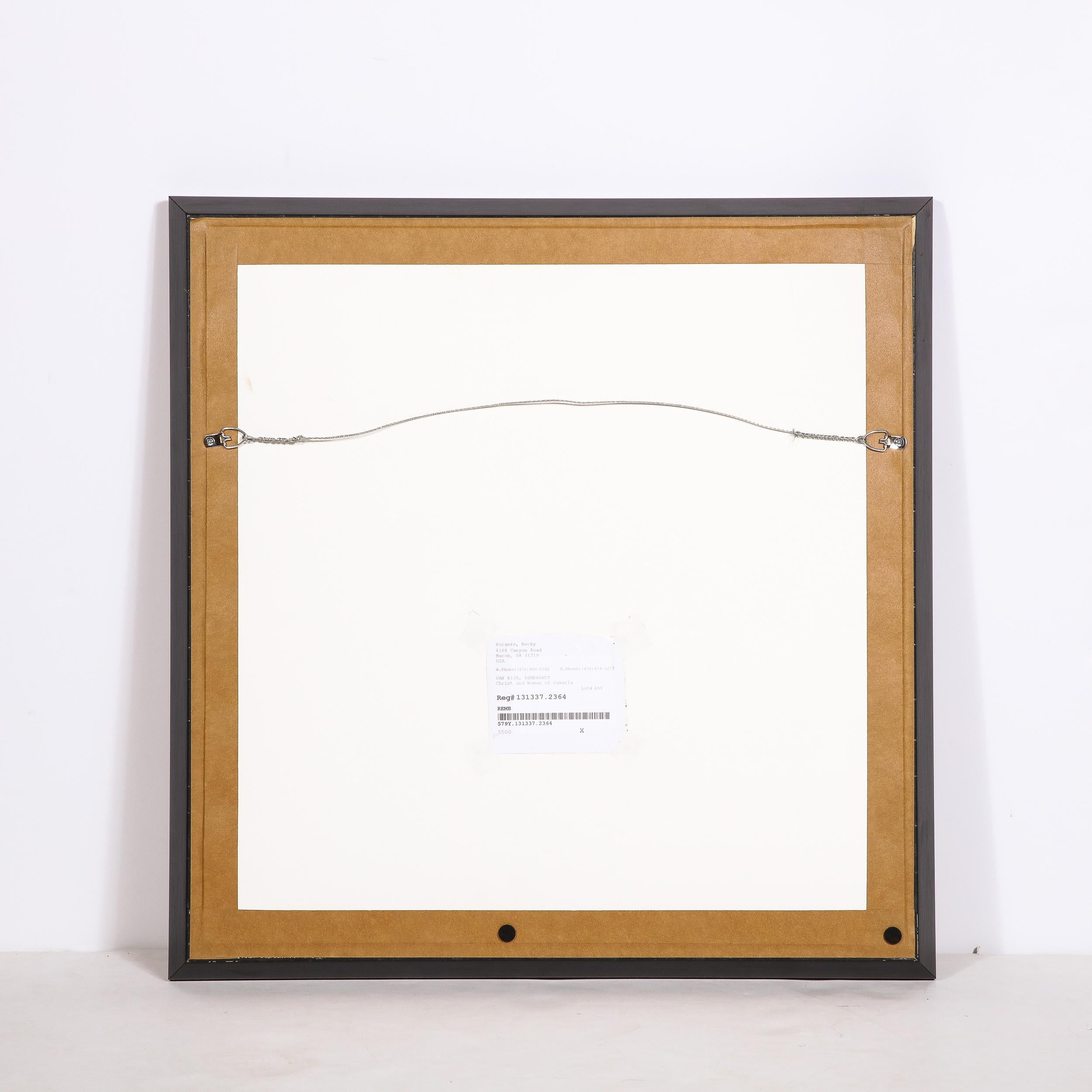 Rembrandt, Christ and the Woman of Samaria, Among Ruins 2