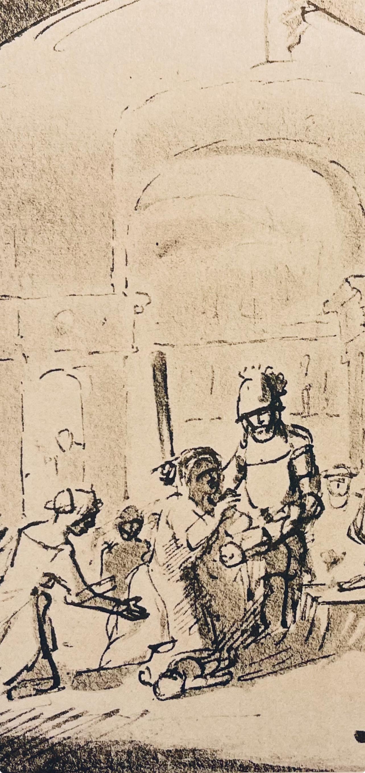 Rembrandt, Composizione, Rembrandt, Disegni dalla Bibbia (dopo) - Print di Rembrandt van Rijn
