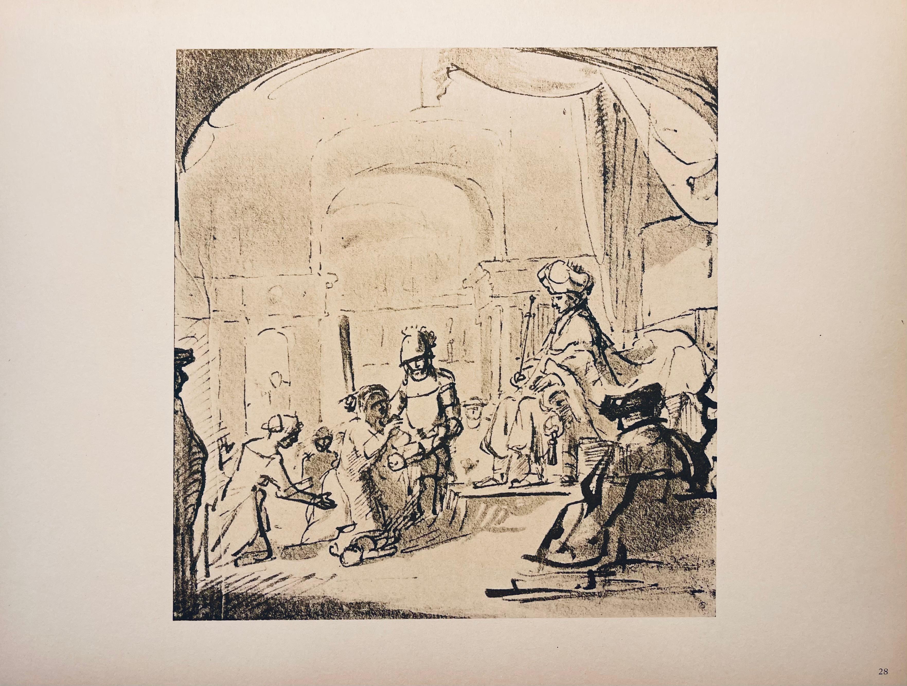 Rembrandt, Composizione, Rembrandt, Disegni dalla Bibbia (dopo) in vendita 2