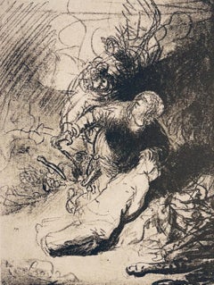 Rembrandt, Composición, Rembrandt, Dibujos de la Biblia (después)