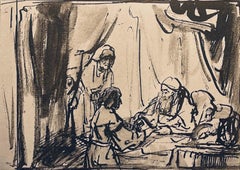 Rembrandt, Composition, Rembrandt, Drawings from the Bible (after)