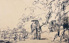 Rembrandt, Composition, Rembrandt, Drawings from the Bible (after)