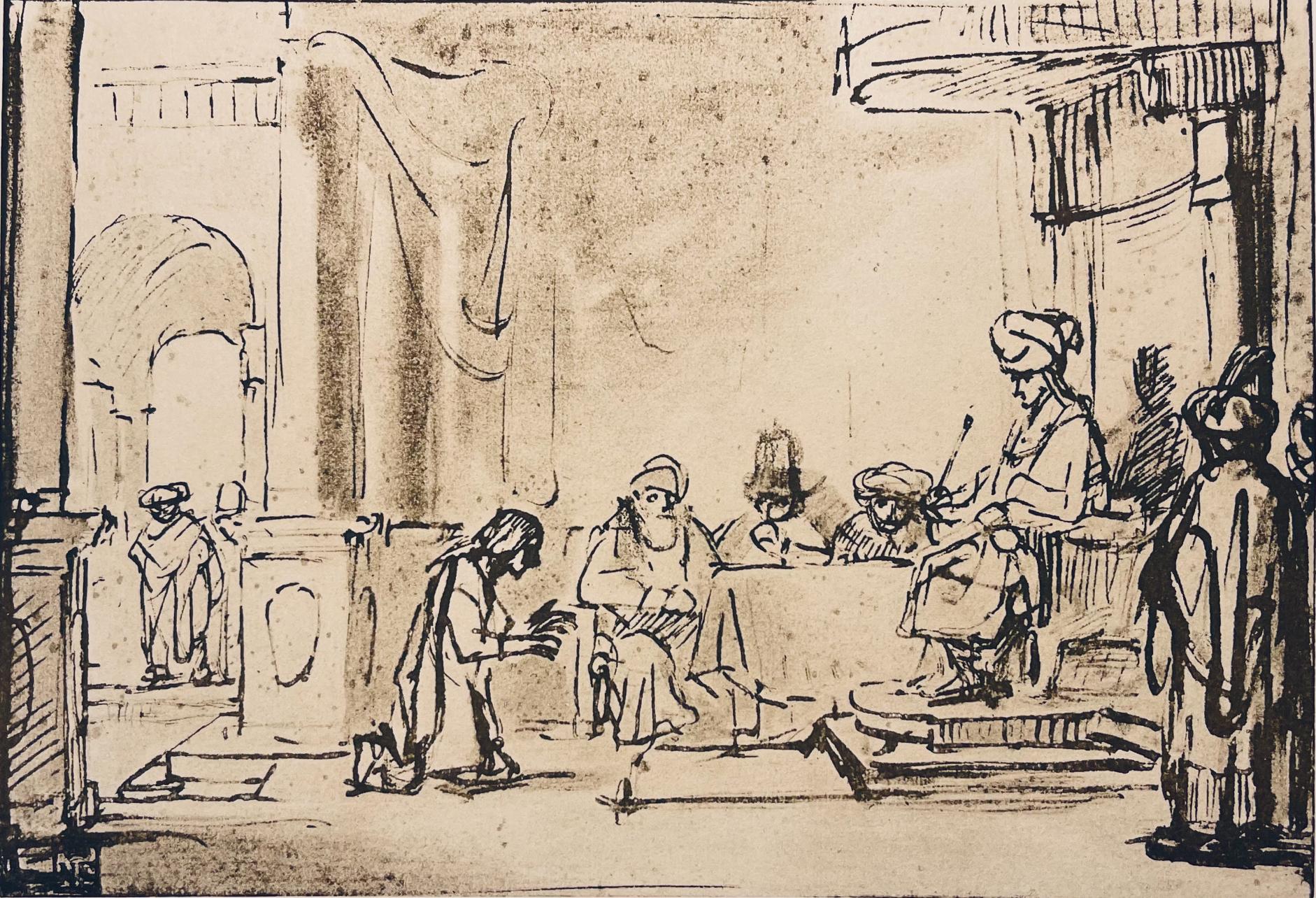 Rembrandt, Composition, Rembrandt, Drawings from the Bible (after)