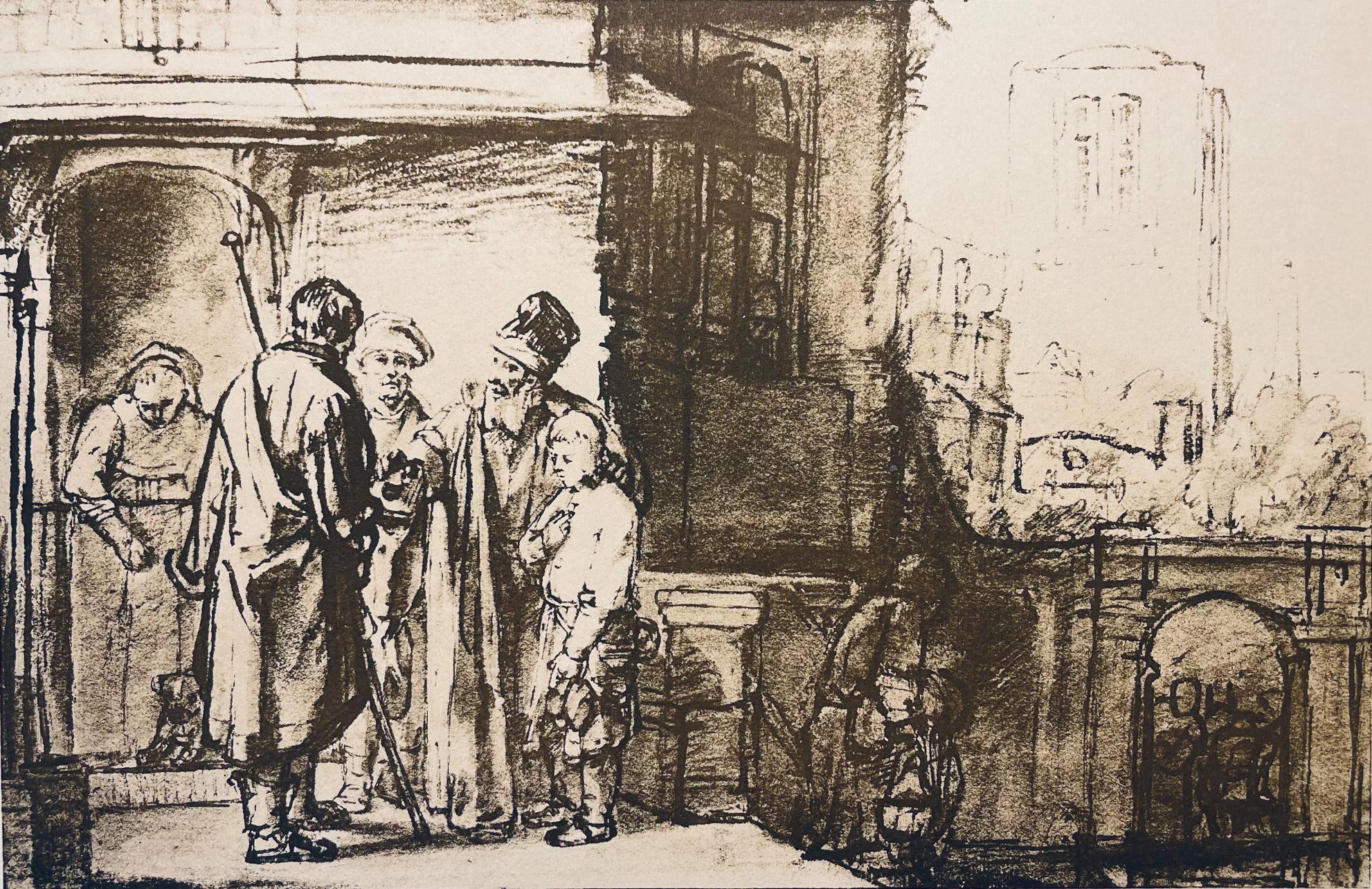 Rembrandt, Composition, Rembrandt, Des dessins de la Bible (après)