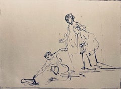 Vintage Rembrandt, Composition, Rembrandt, Drawings from the Bible (after)