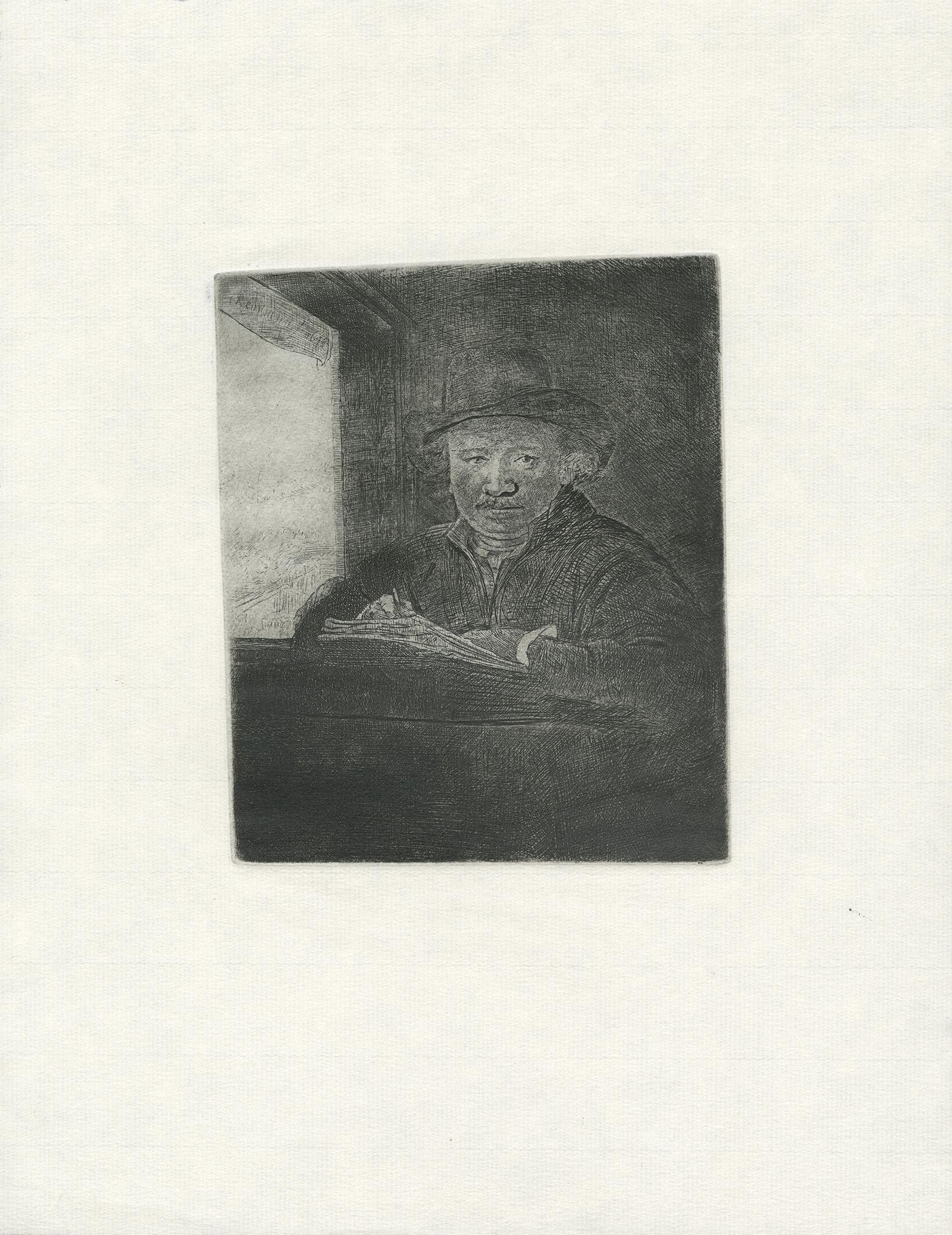 Rembrandt Millennium Edition, 1998 posthumous impressions set of 8 2
