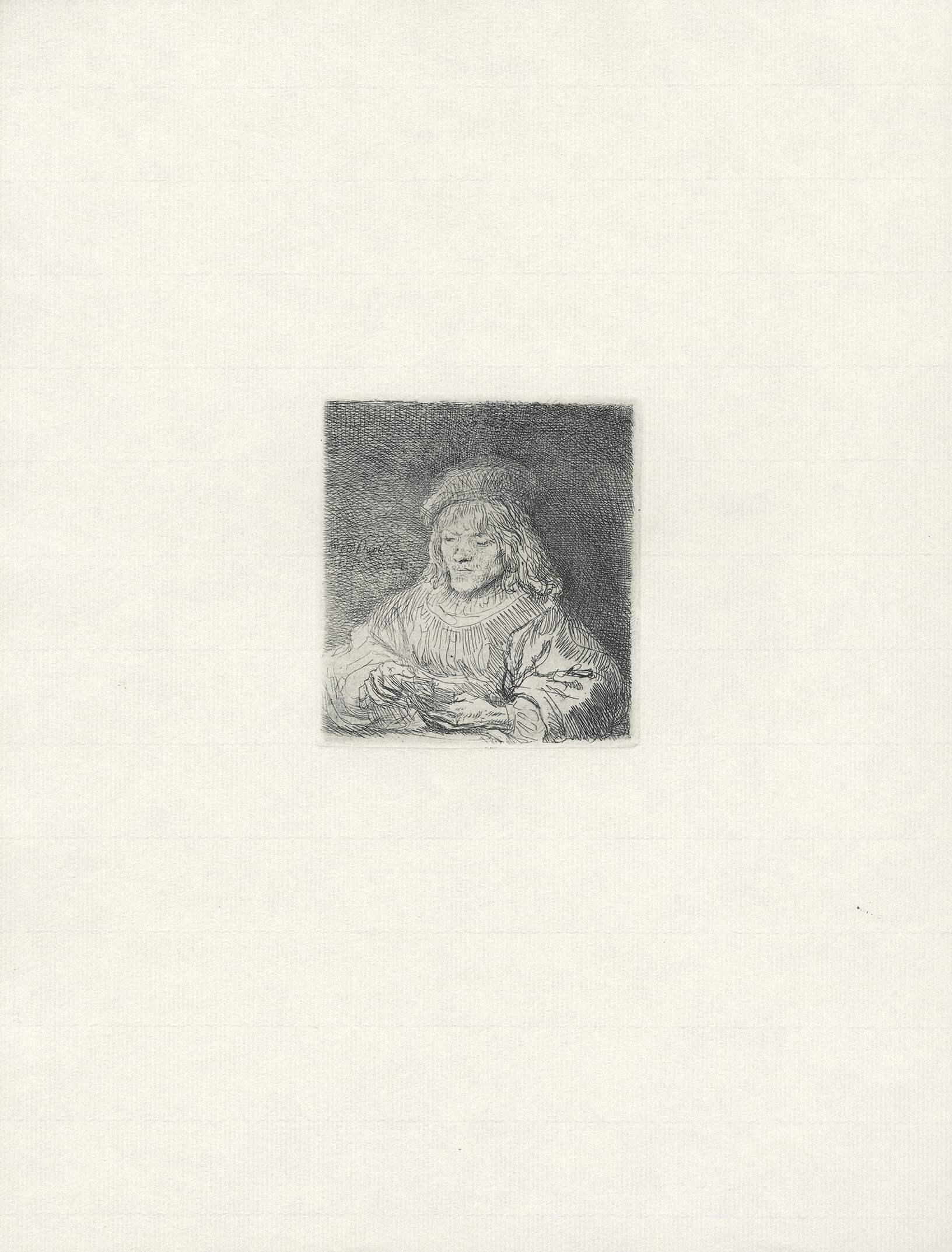 Rembrandt Millennium Edition, 1998 posthumous impressions set of 8 - Beige Landscape Print by Rembrandt van Rijn