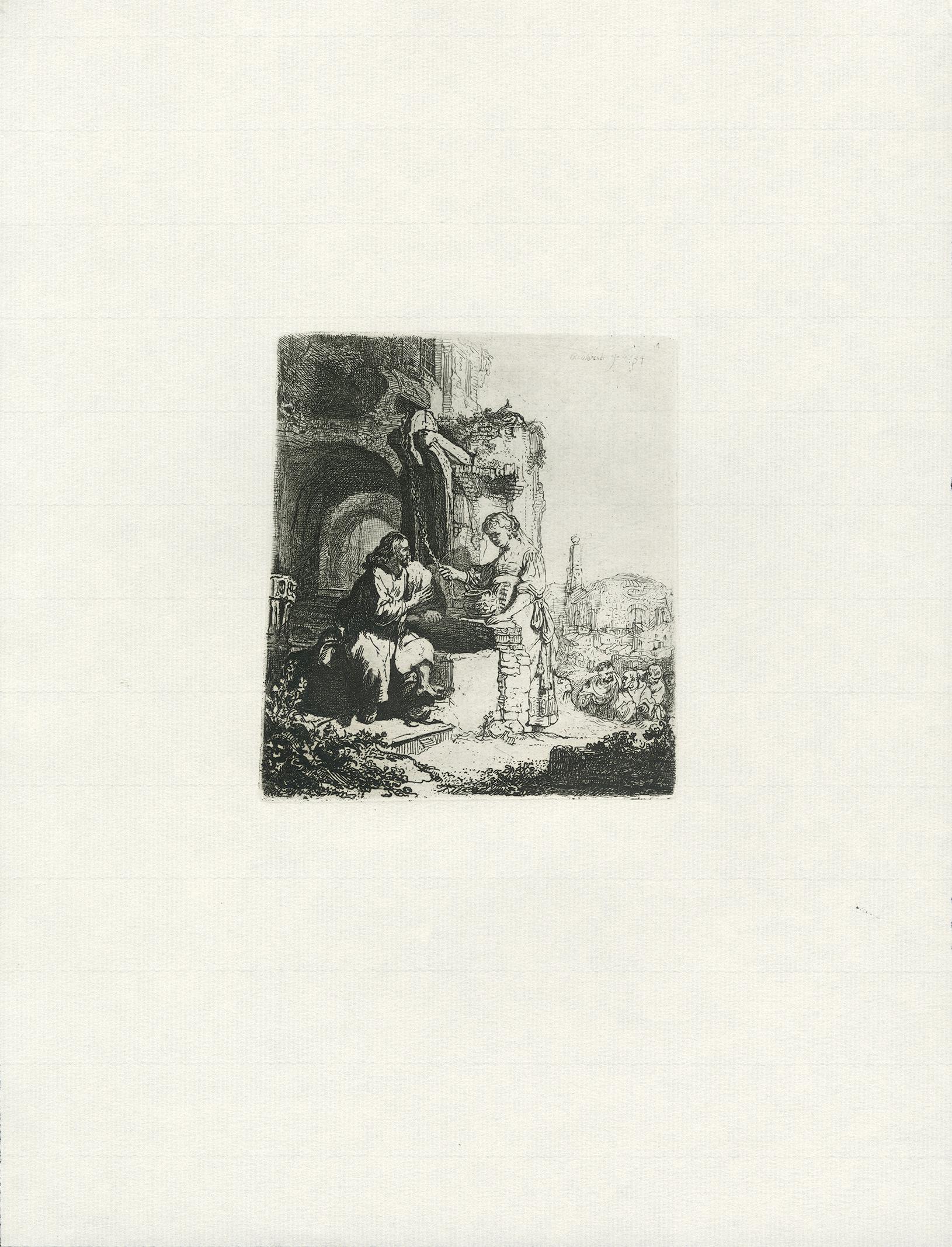 Rembrandt Millennium Edition, 1998 posthumous impressions set of 8 1