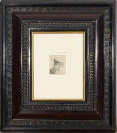 Rembrandt Etching Framed