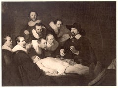 The Anatomical Lesson, Photogravure by Rembrandt van Rijn