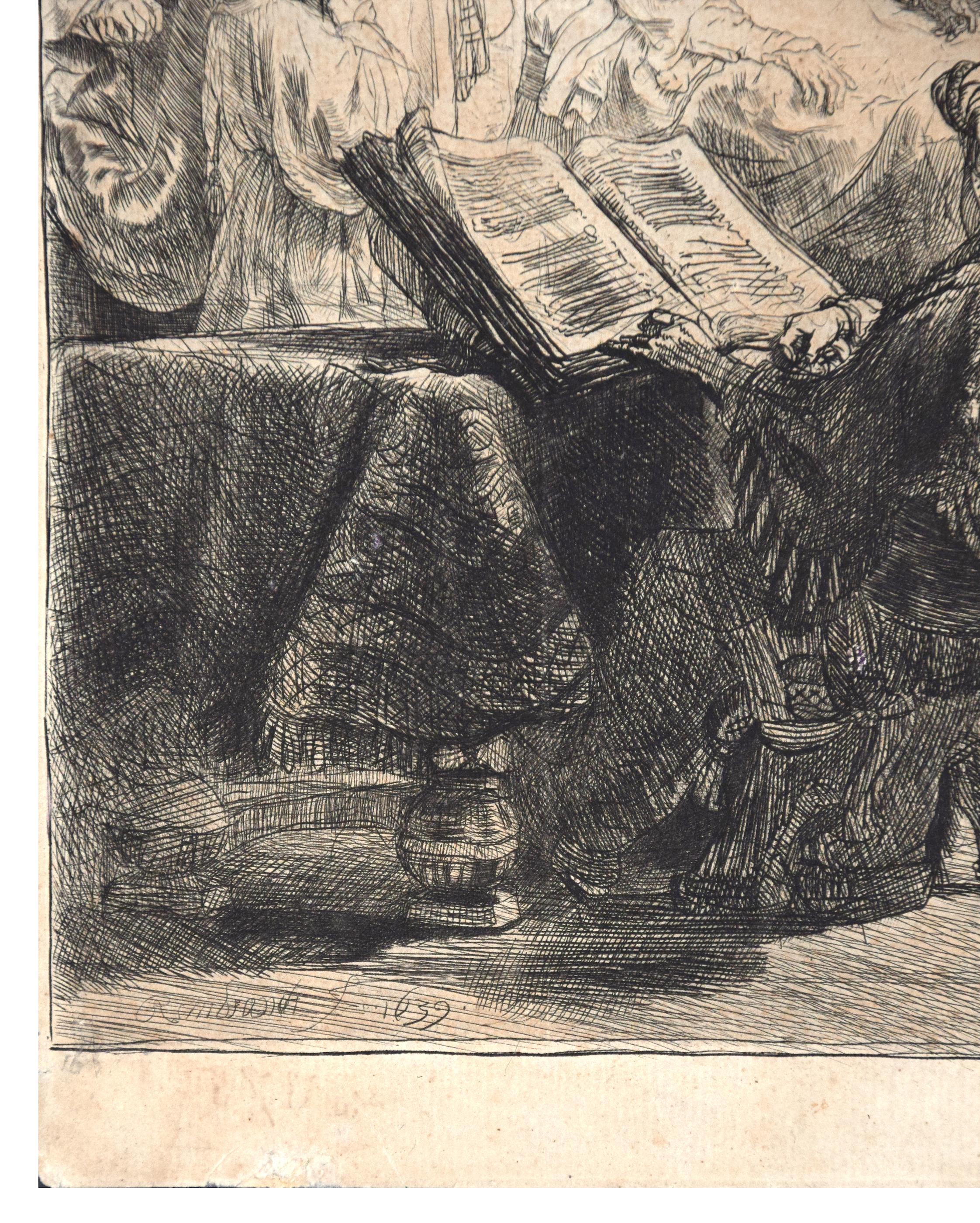 original rembrandt etchings for sale