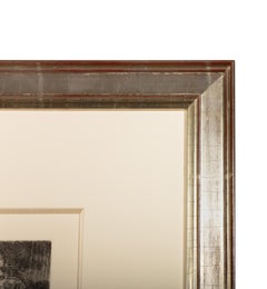 The Golf Player Etching, Dutch School, Signed, Circa 1650-1659, Framed