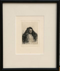 The Jewish Bride, Fig B 341, Etching by Rembrandt van Rijn