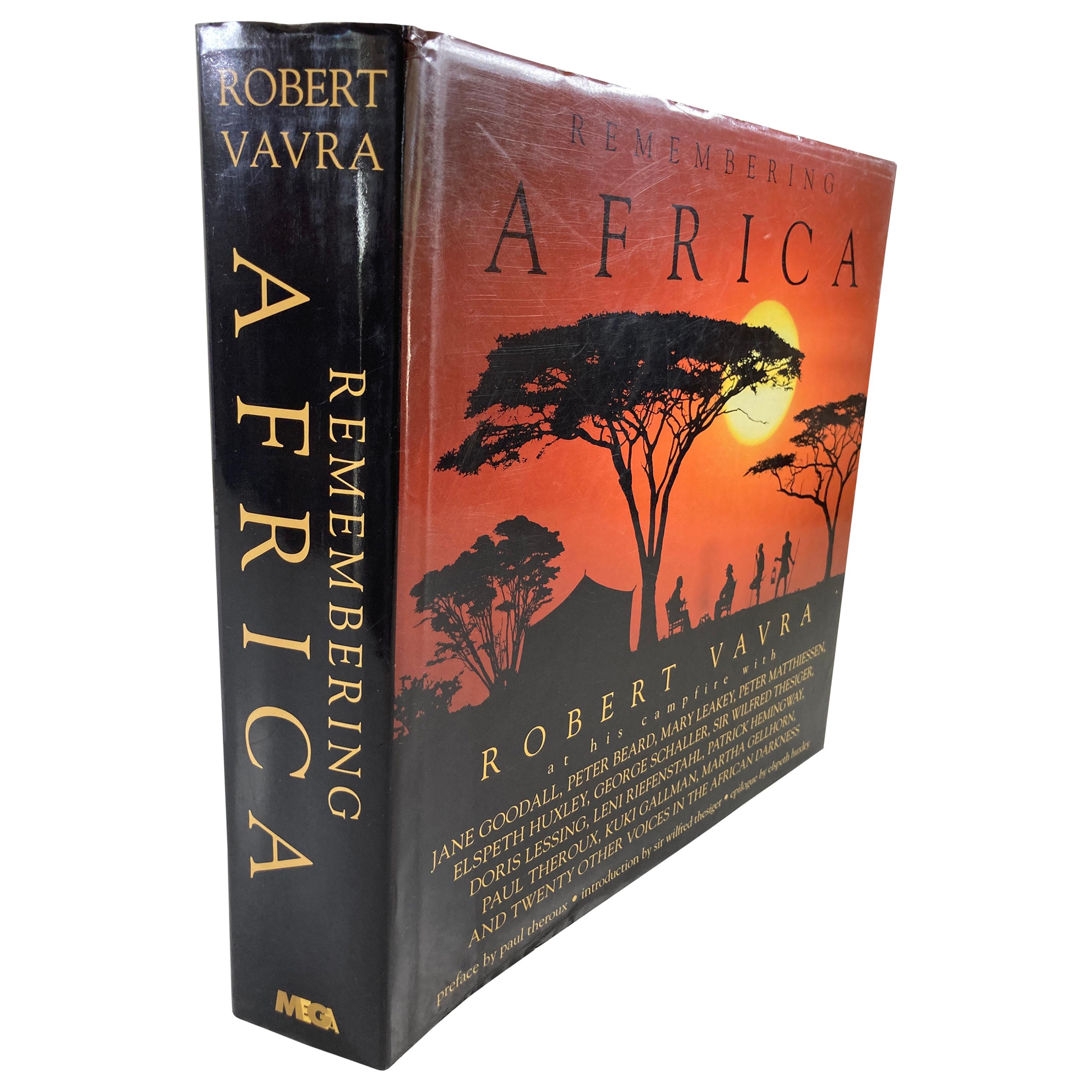 Remembering Africa by Robert Vavra Hardcover Book For Sale