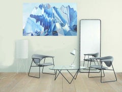 Dentro, Fuera, Glaciación, Pintura, Acrílico sobre lienzo