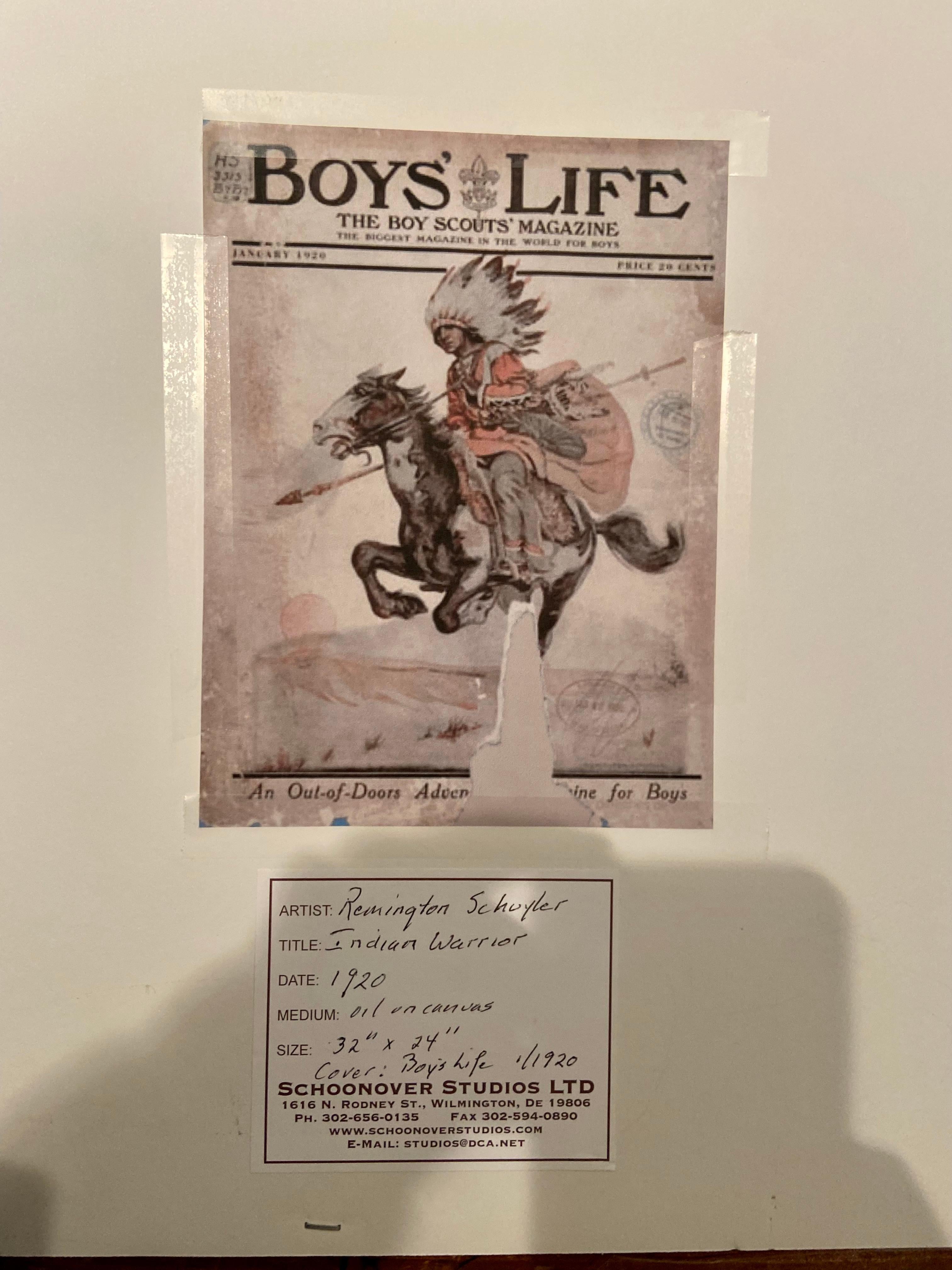 Signé par l'artiste

Couverture du magazine Boys' Life, janvier 1920