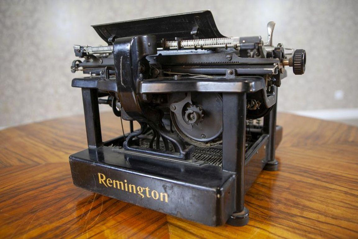 European Remington Standard Model 10 Typewriter Circa 1910 For Sale