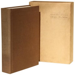 "Reminiscences" by Douglas MacArthur, Signed by Jean MacArthur, Limited Edition