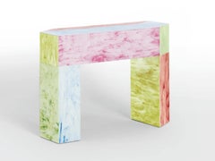 Remis Console table in Glass Mosaic by Patricia Urquiola for Glas Italia