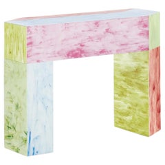 Remis Console table in Glass Mosaic by Patricia Urquiola for Glas Italia