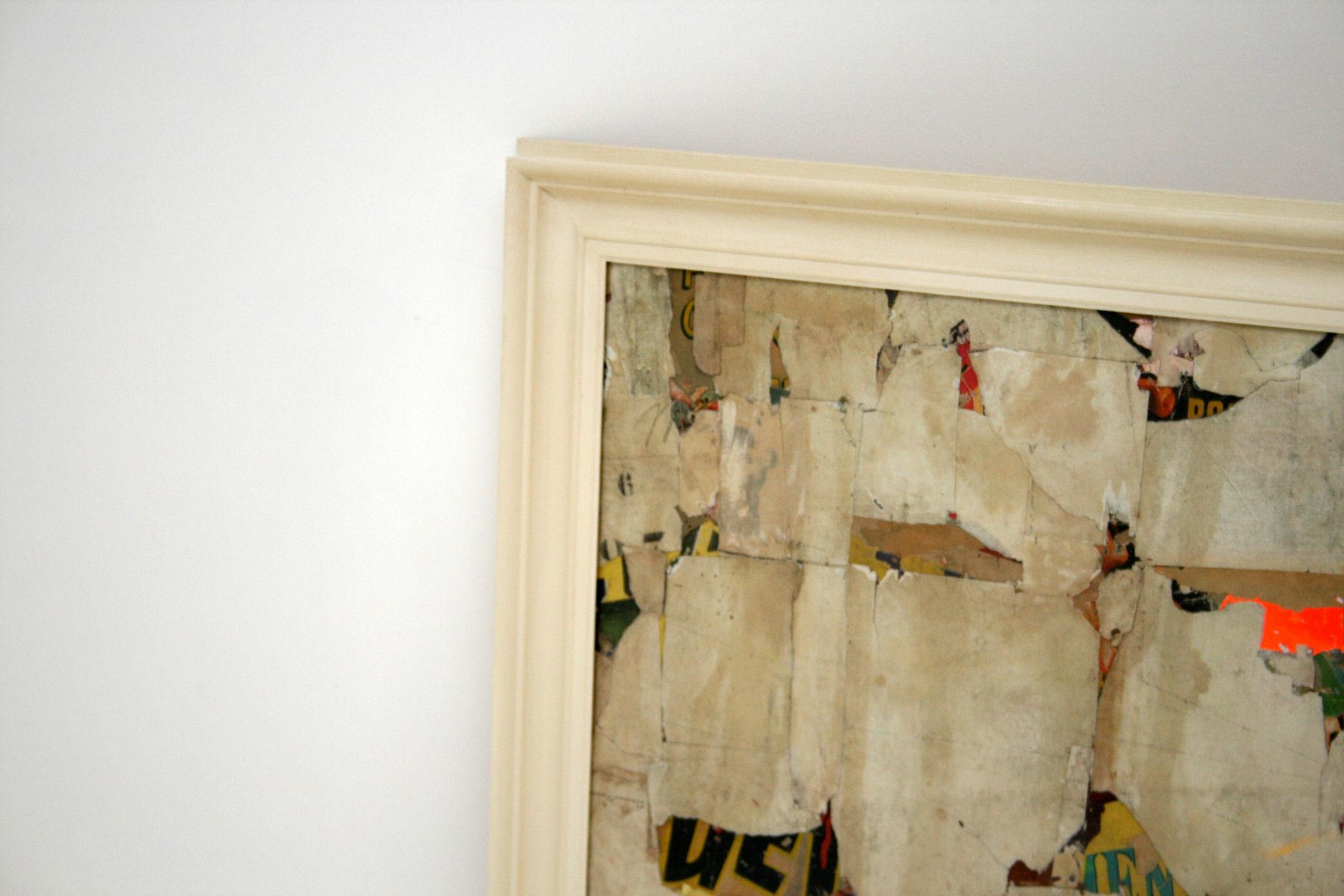 Remnants 13 Medium Abstract Collage by Artist Huw Griffith In Good Condition In London, GB