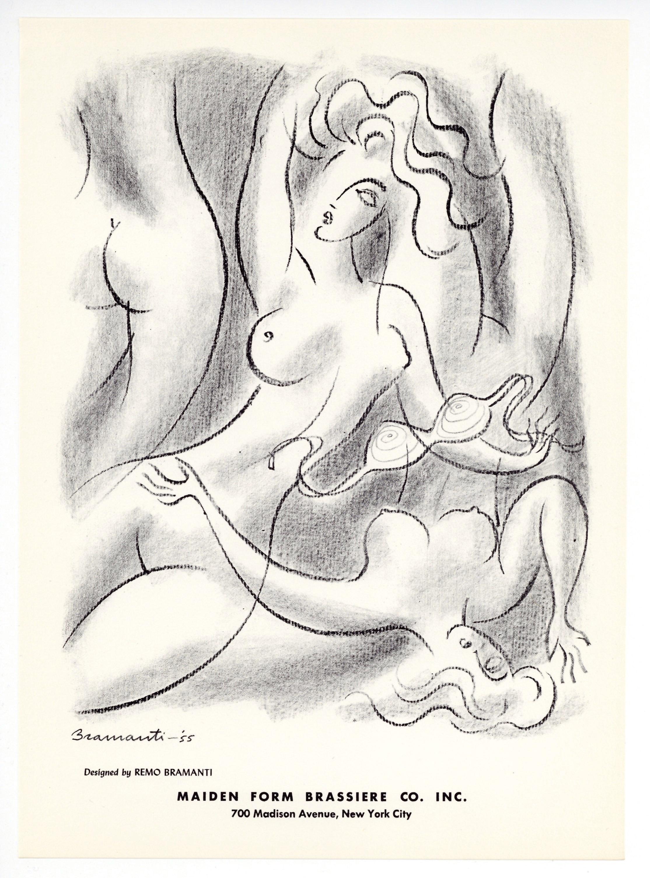 original lithograph - Print by REMO BRAMANTI