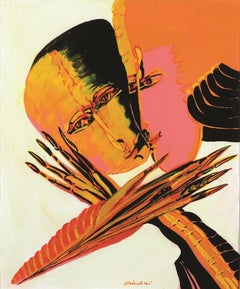 Lovers - Original Tempera on Paper by Remo Brindisi - 1950s