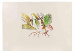 Untitled - Etching by Remo Brindisi - 1980s