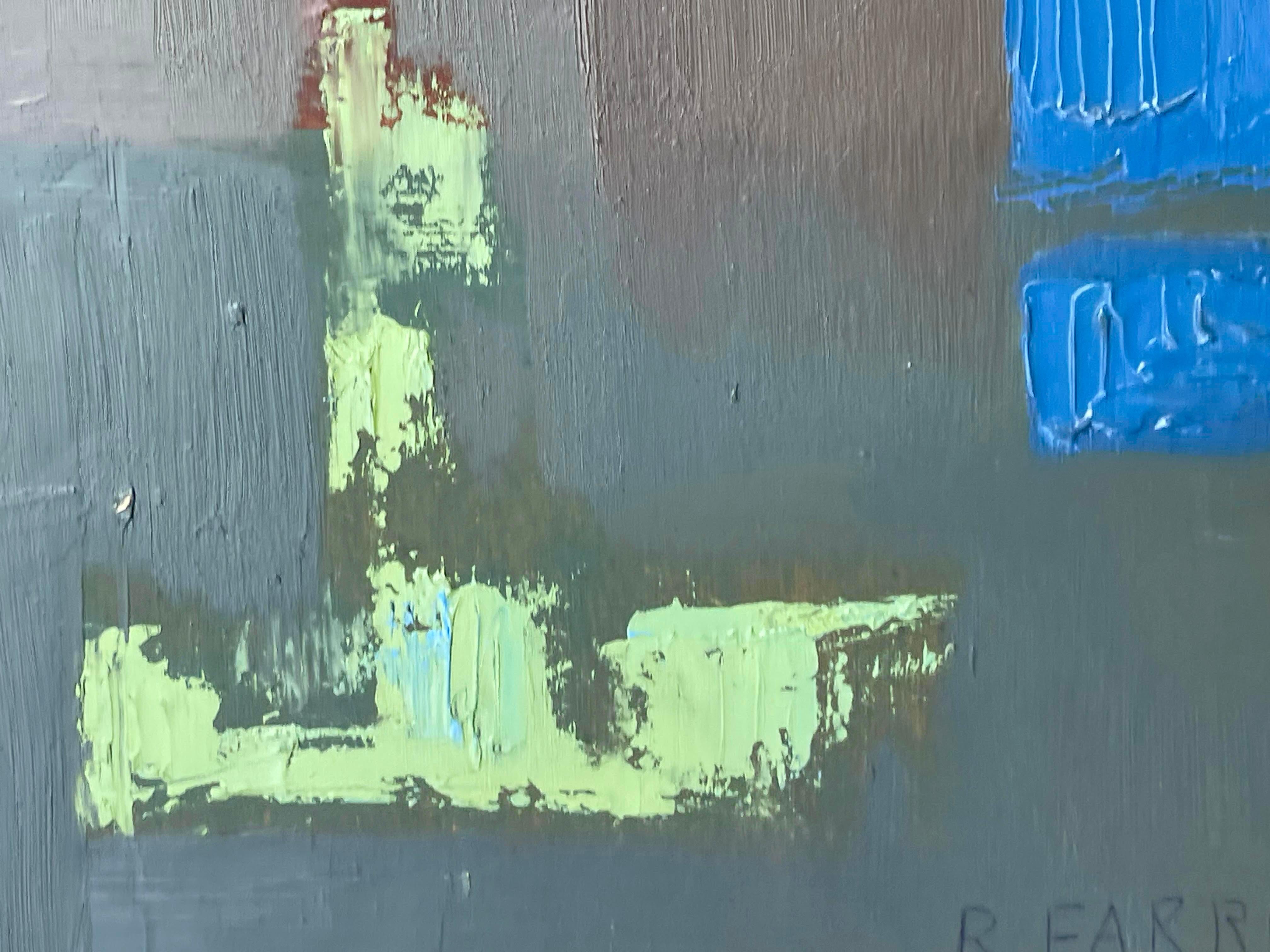 Remo Farruggio
Astrazione senza titolo del Mid Century Modern (pittura ad olio originale), 1947 ca.
Pittura a olio su tavola di masonite
Firmata a mano da Remo Farruggio sul fronte in basso a destra
16 × 20 × 1/4 di pollice
Non incorniciato
Si