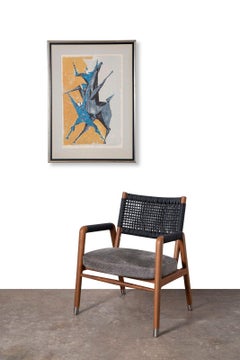 Remo Rossi Clowns & Horse Lithograph Signed & Numbered 65/150 Swiss Modernist