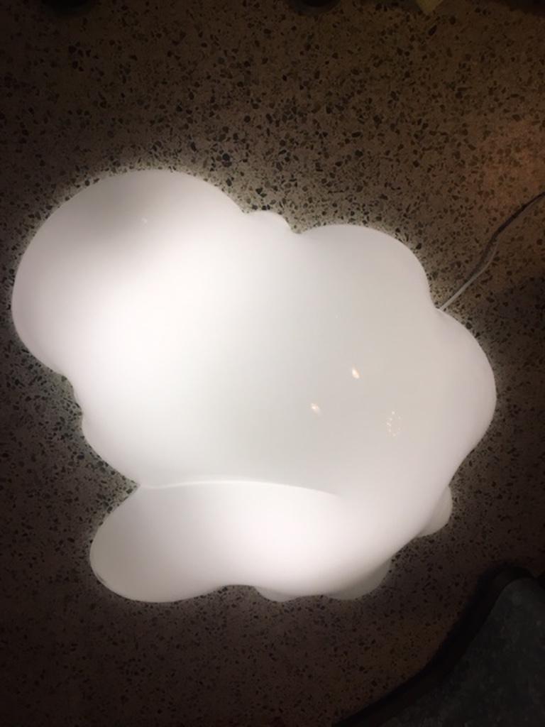 Italian Remo Saraceni Cloud Light Fixture or Sculpture