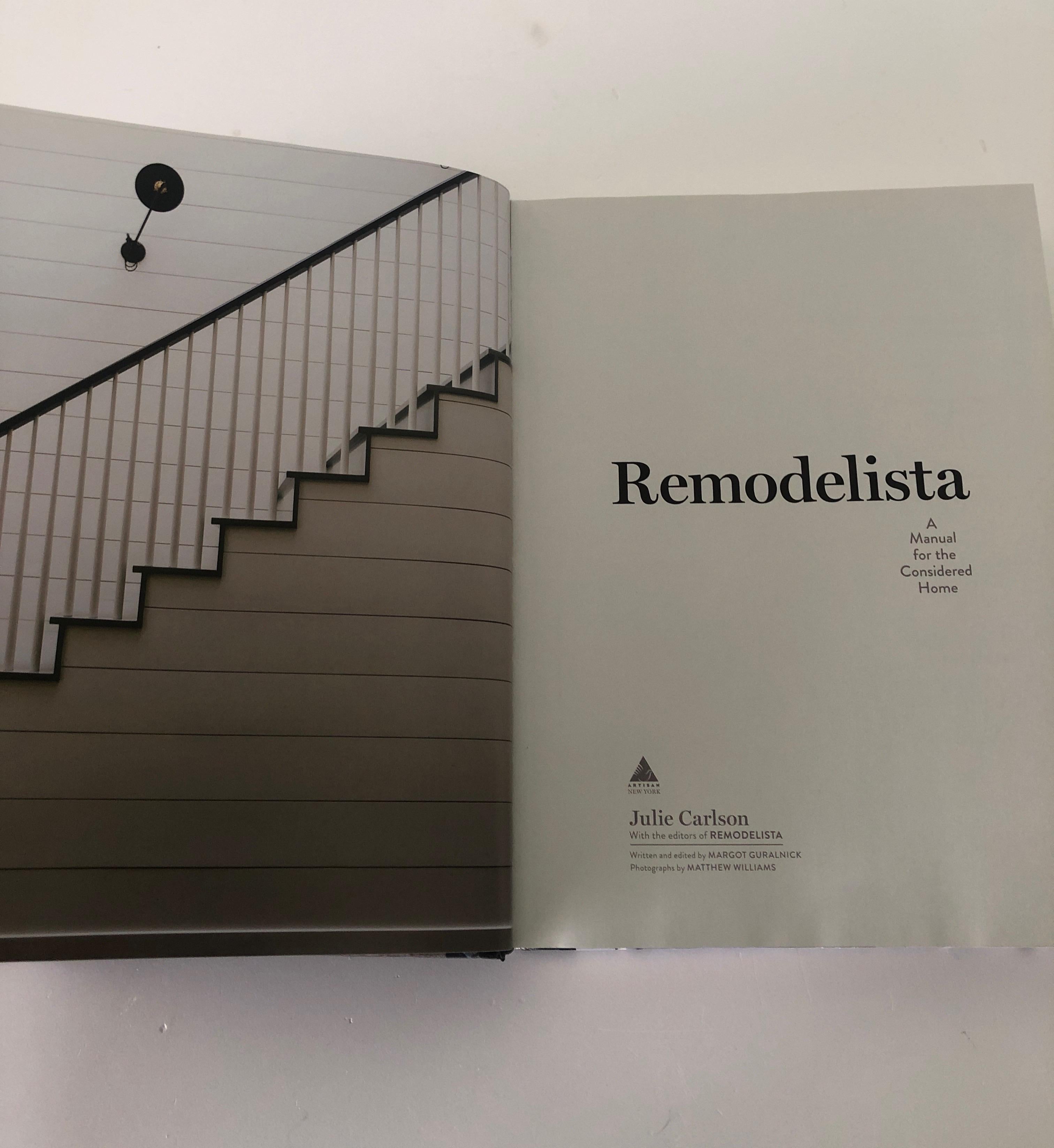 Modern Remodelista Hardcover, Illustrated Decorating Book For Sale