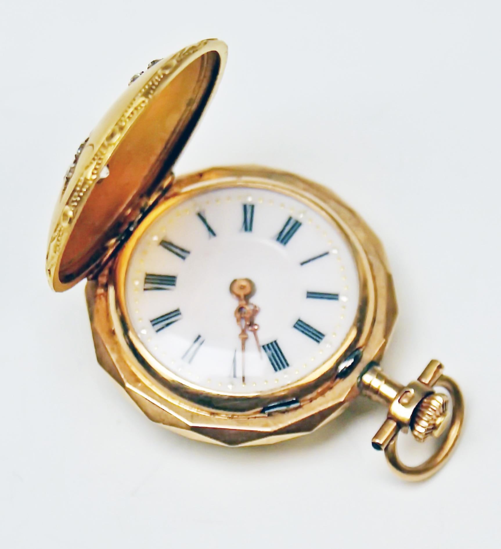 cylindre 10 rubis pocket watch value